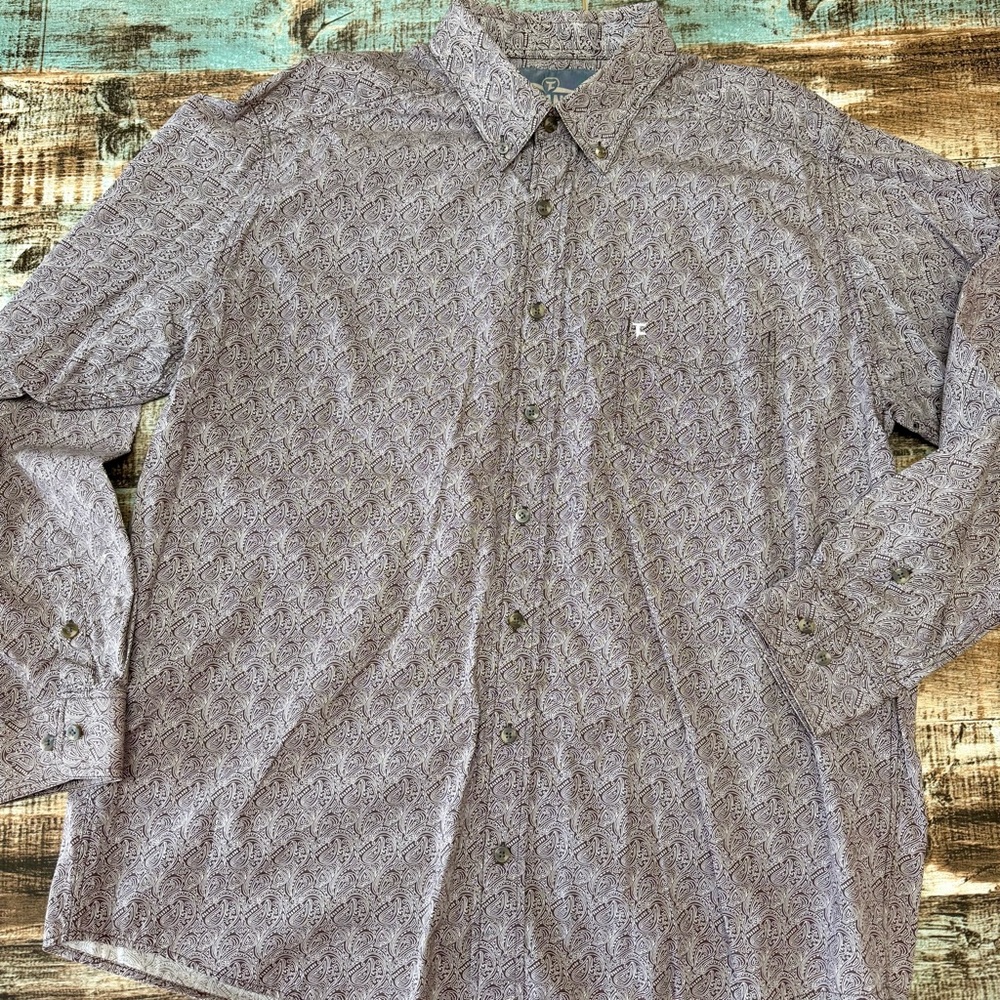 🆕 Men’s PANHANDLE Western Shirt | Tuf Cooper Performance | #F6 - Picture 7 of 11